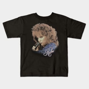 Reba McEntire // Vintage Faded 80s Kids T-Shirt